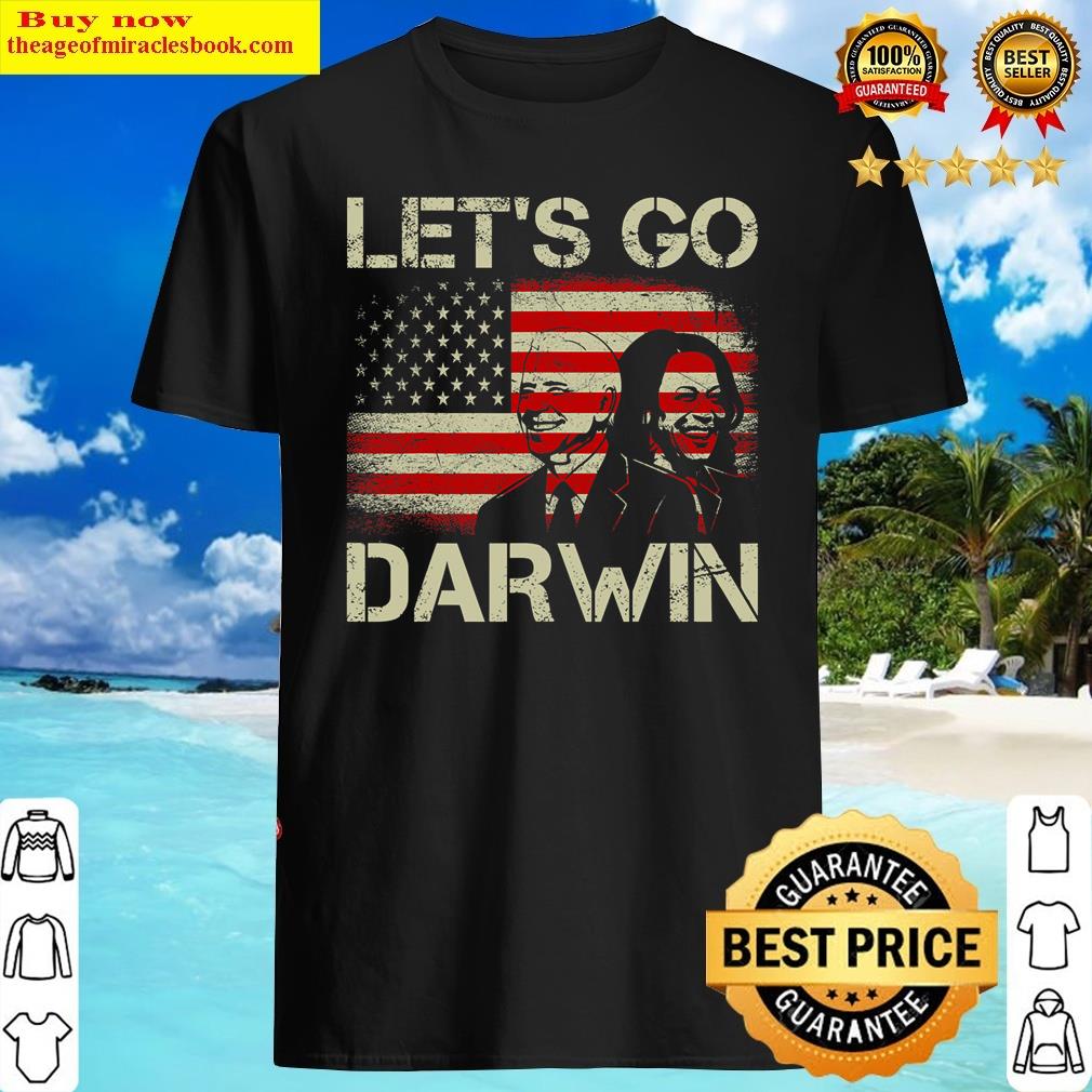 Let’s Go Darwin Biden Harris American Us Flag Lets Go Darwin Shirt