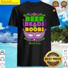 mardi gras beer beads boobs funny new orleans shirt