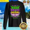 mardi gras beer beads boobs funny new orleans sweater