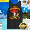mushroom in my heart valentines day gifts mycology fungi tank top