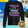 whale you be my everything valentine whale valentines day sweater