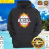 andal name volleyball player boys ball and net sports fan hoodie