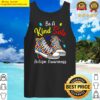 be a kind sole autism awareness rainbow trendy puzzle shoes tank top