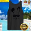 bunny face with sunglassefor boymen kideaster day tank top