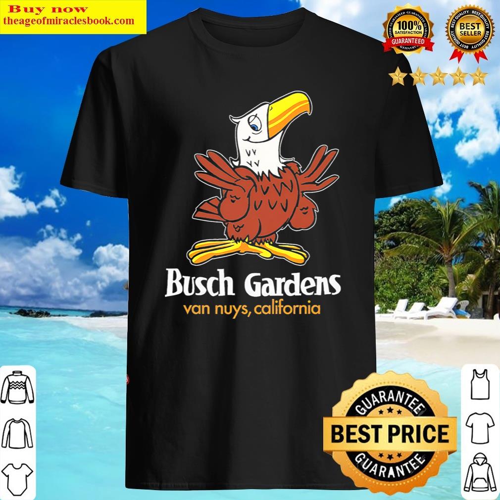 Bush Gardens Van Nuys Amusement Park Vintage Shirt