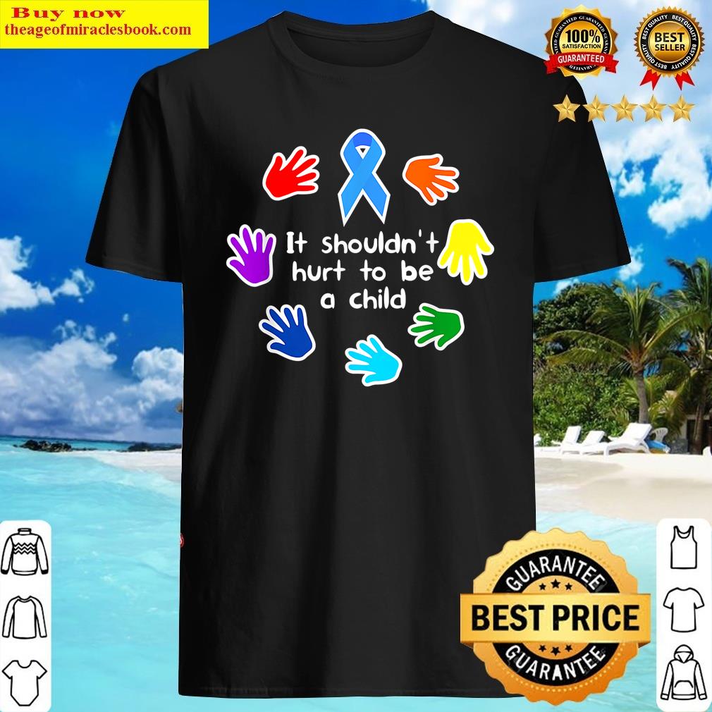 Child Abuse Prevention Stop Child Abuse Graphic Shirt