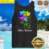 choose kind autism awareness month sunflower mom gifts tank top