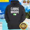 climbing mode on funny sports and training clothes hoodie