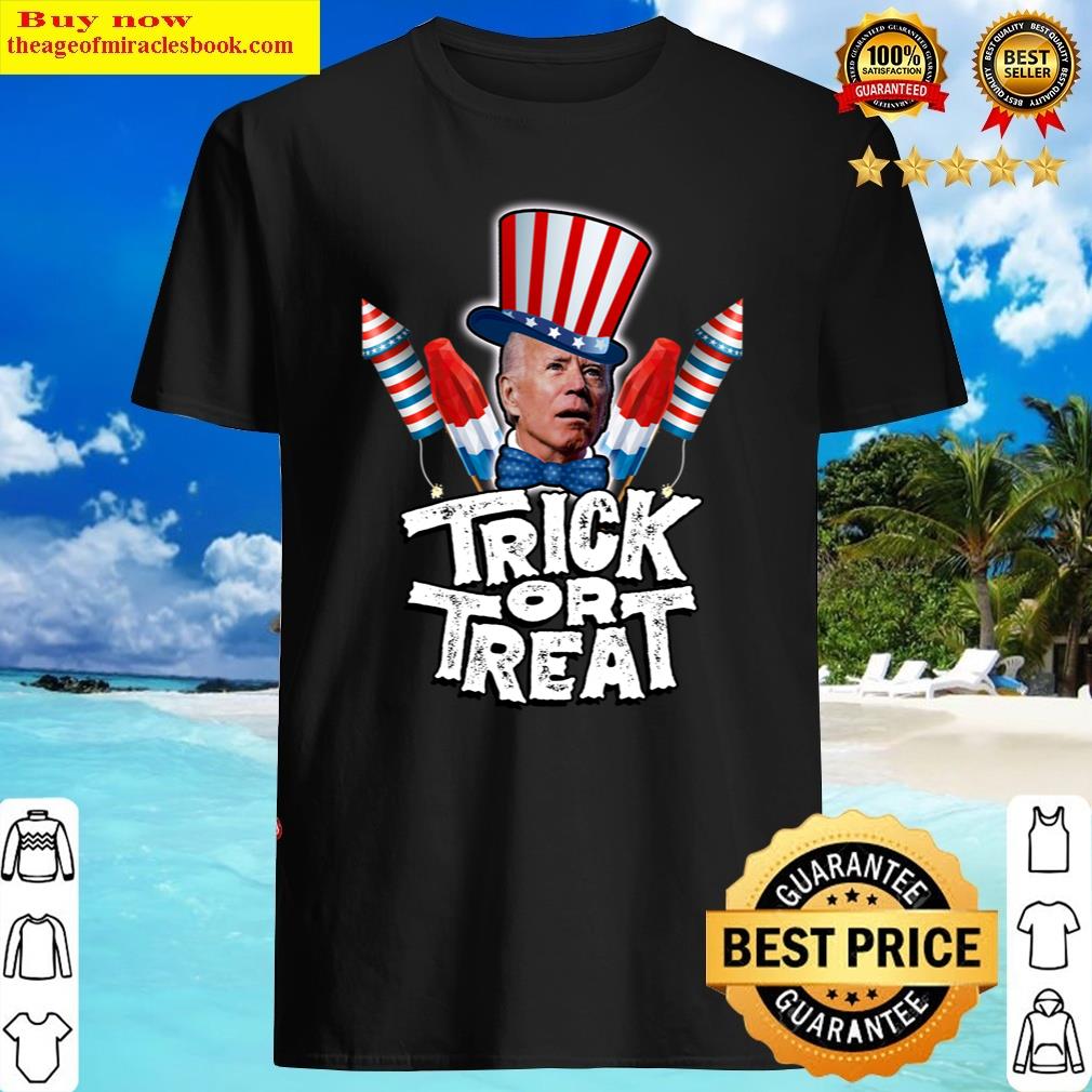 Confused Joe Biden – Trick Or Treat 4th Of July Halloween Shirt