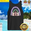 cute easter rainbow bunny happy easter day family group tee tank top