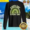 earth day everyday green rainbow and heart trending rainbow sweater
