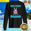 egg hunt squad cute cow easter eggs hunting sweater
