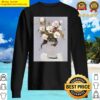 flower oil painting sweater