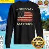 freedom matters usa patriotic flag sweater
