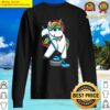 funny unicorn curling design for men curling player sweater
