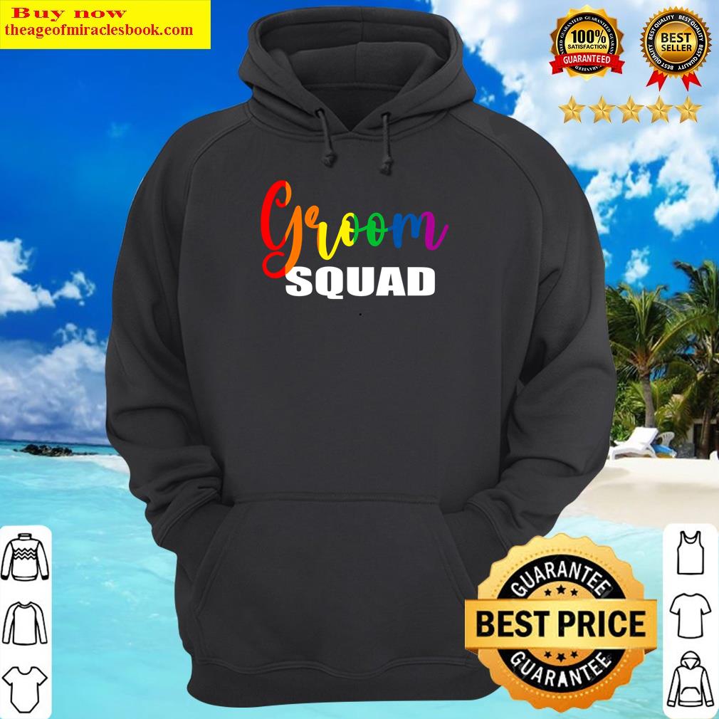 groom squad lgbt lesbian gay bisexual transgender hoodie