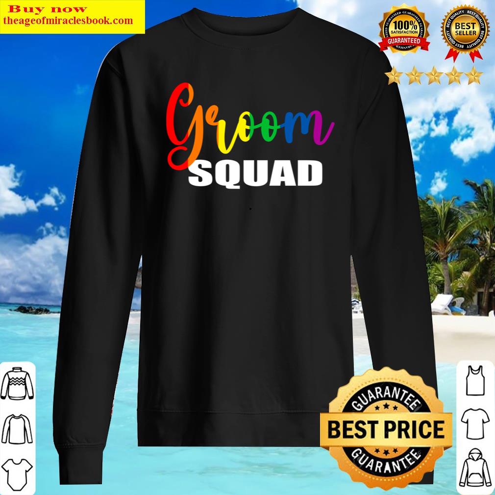 groom squad lgbt lesbian gay bisexual transgender sweater