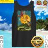 halloween vintage witch moon owl long tank top