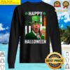 happy halloween funny joe biden st patricks day irish flag sweater