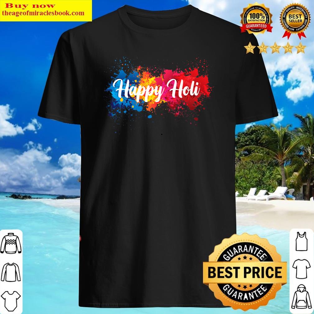 Happy Holi Family Kids, Cool Holi Festival 2022 Shirt Shirt