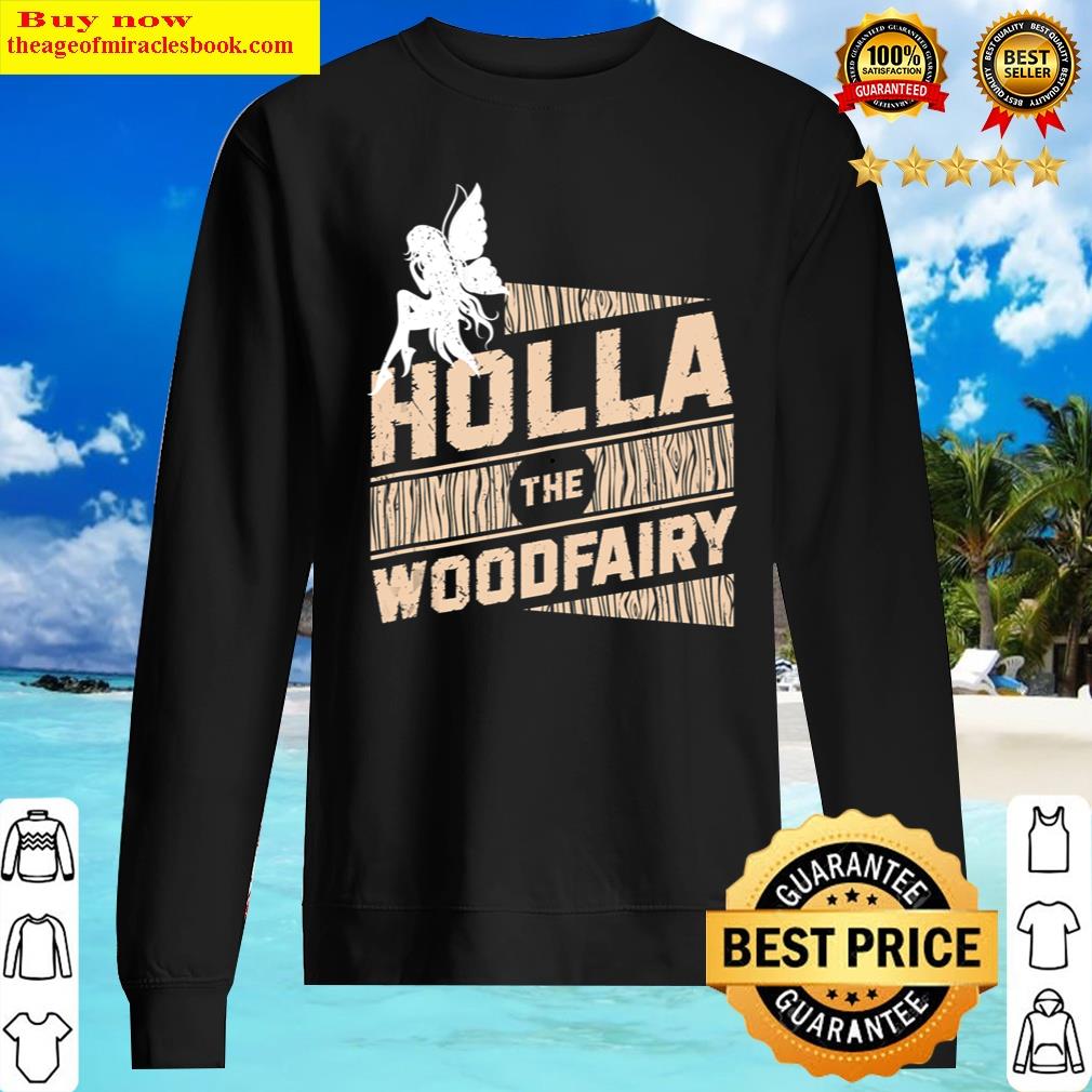 Holla The Woodfairy Wrong English Holla Die Wald Fee Orange Shirt Sweater