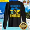 i stand with ukraine coat of arms of ukraine ukrainian trident sweater