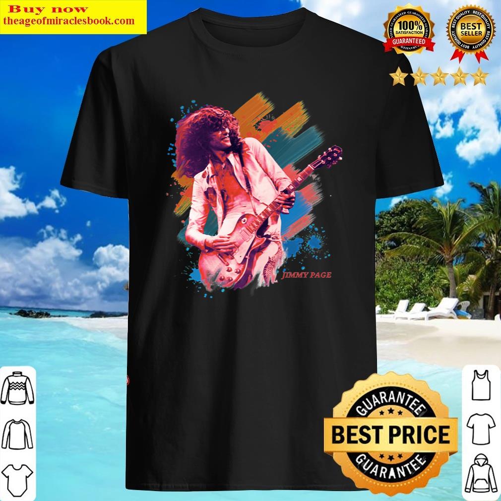 Jimmy Page On Stage Shirt