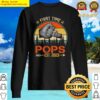 mens soon to be pops est 2023 vintage fathers day new pops sweater