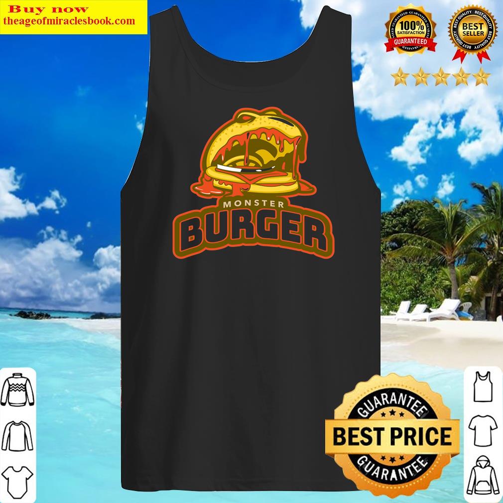 Monster Burger Shirt Tank Top