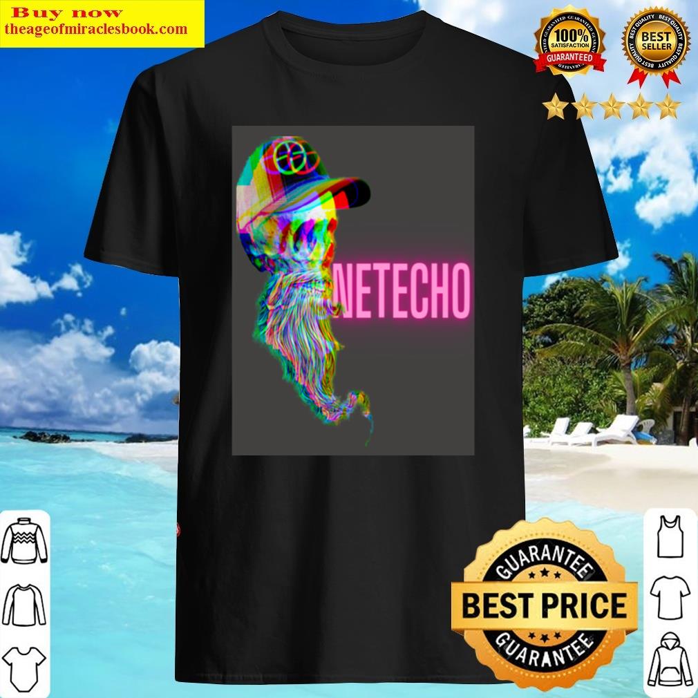 Netecho Trippy Skull Shirt