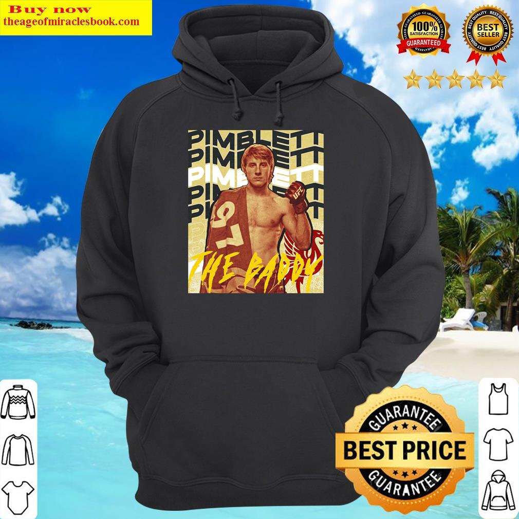 paddy pimblett the baddy gifts for mma and ufc fans hoodie