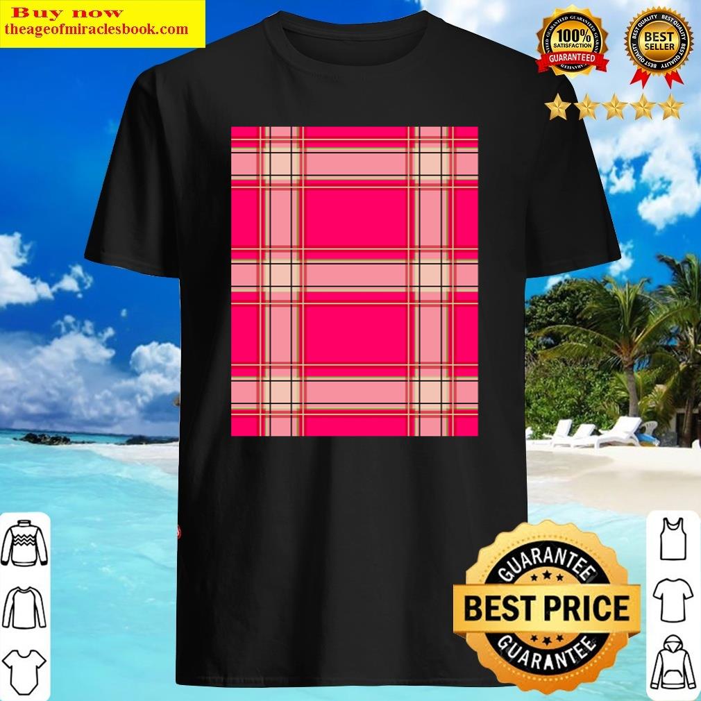 Plaid And Checked Pattern Design Shirt