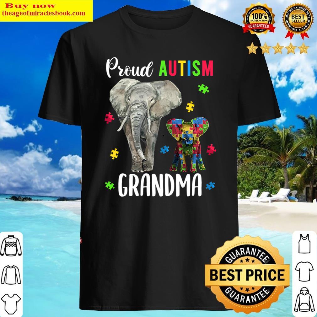 Proud Autism Grandmas, Funny S Autism Awareness Shirt