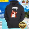 really cute ginger cat watching you a bit worried hoodie