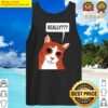 really cute ginger cat watching you a bit worried tank top