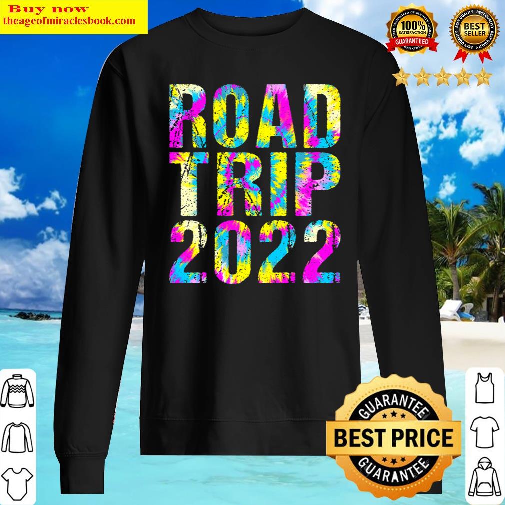 Road Trip 2022 Tie Dye - Matching Family Shirt Sweater