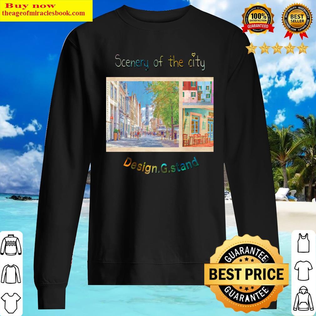 scenery of the city sweater