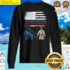 thin red blue green line police firefighters military sweater