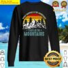 vintage mountain retro what happens in the mountains outdoor sweater
