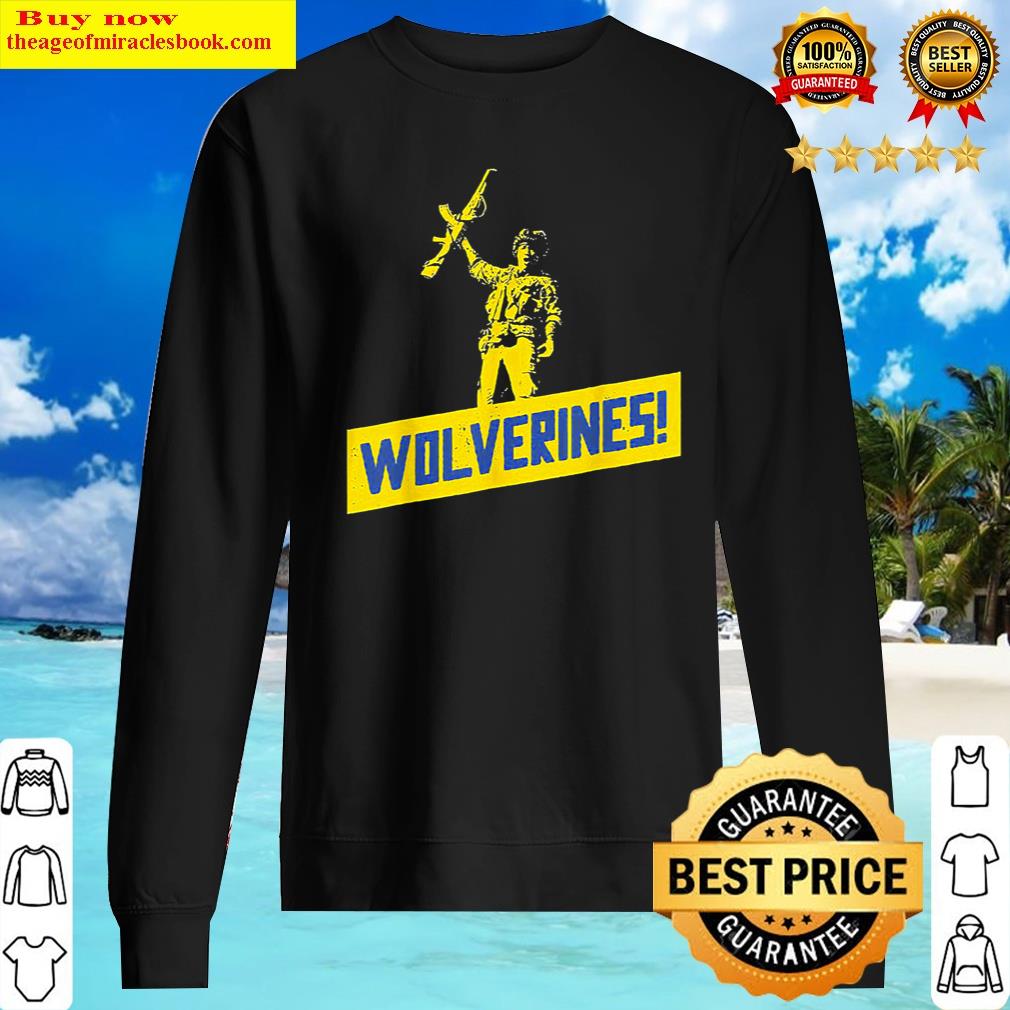 Wolverines Support Ukraine Shirt Sweater