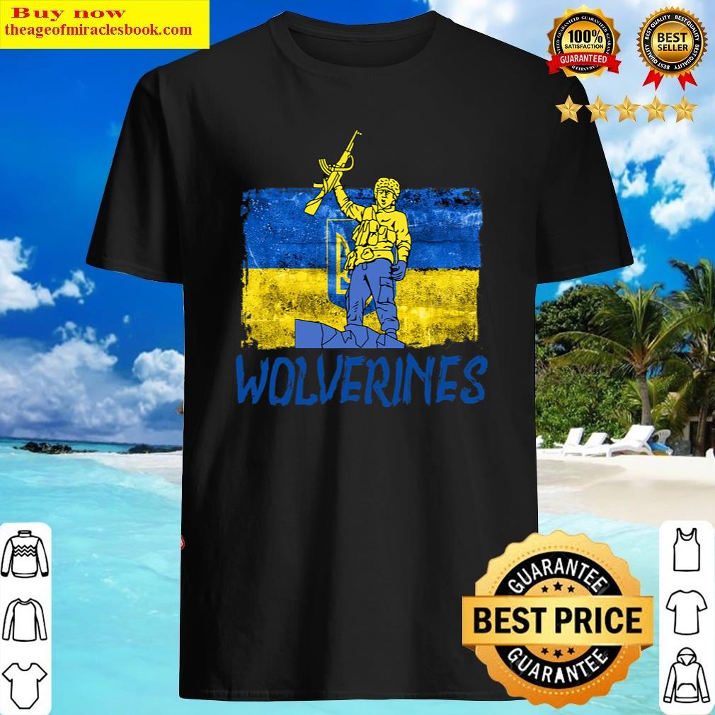 Wolverines Support Ukraine,ukraine Wolverines Love Support Shirt Shirt