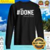 attractive done class of 2022 graduation for her him grad seniors 2022 sweater