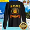 dazzling camping camper master of the campfire sweater