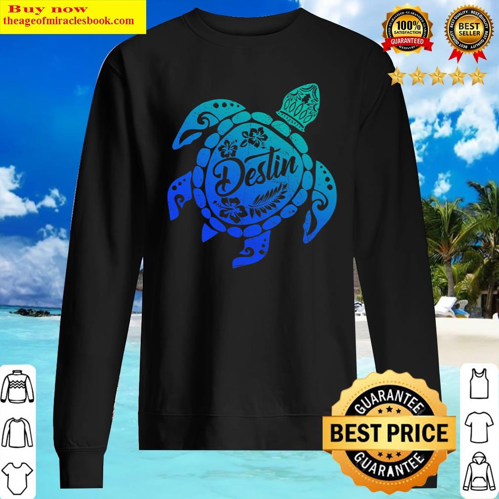 Destin - Florida Sea Turtles Matching Family Vacation 2022 Shirt Sweater
