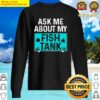 funny aquarium saltwater fish tank nerd men women aquarists sweater
