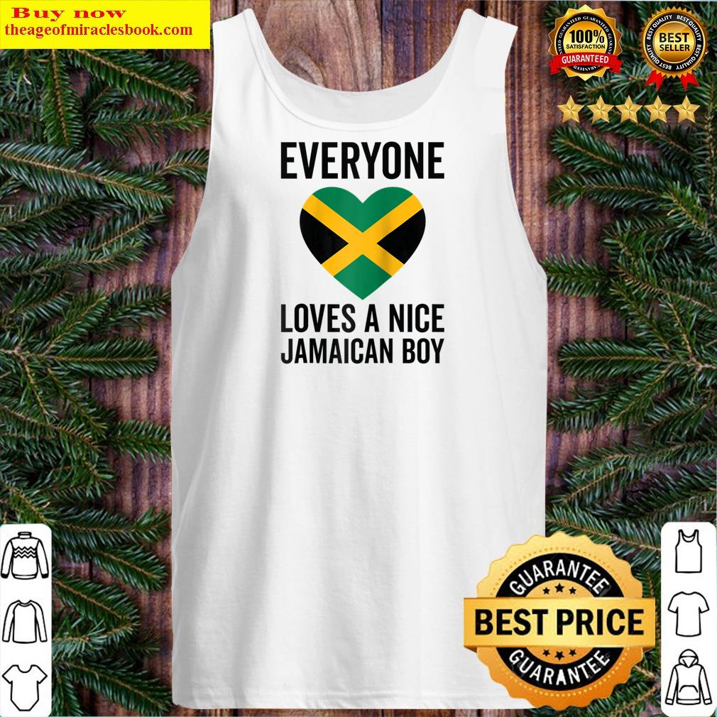 jamaica flag everyone loves a nice jamaican boy raglan baseball tee tank top