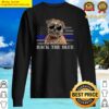 lhasa apso thin blue line american flag police dog sweater