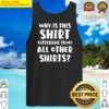 lovely funny passover ma nistana jewish seder family tank top