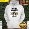 mama mommy mom bruh messy bun leopard mothers day t shirt hoodie
