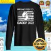 mens promoted to daddy est 2022 pregnancy announcement sweater